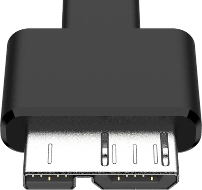 Micro-USB Type-B (SuperSpeed) plug