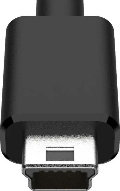 Mini-USB Type-B plug
